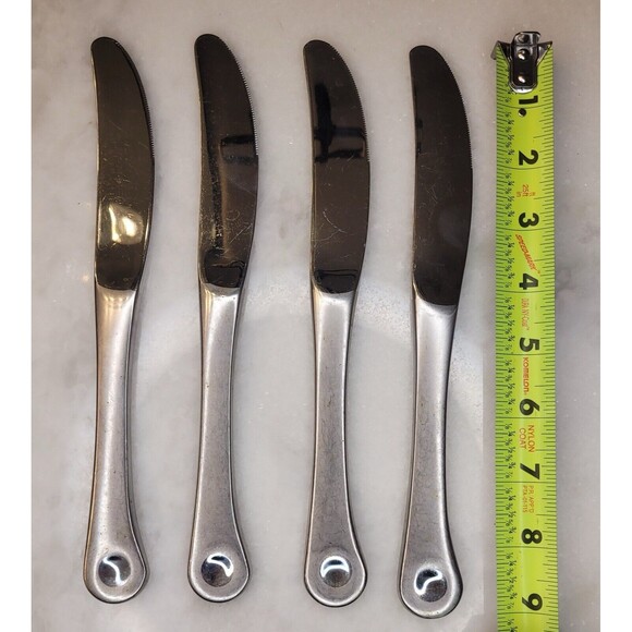 Robert Welch PENDULUM 18/10 Stainless Satin Set of 4 Dinner Knives 9 1/4" - Picture 11 of 11